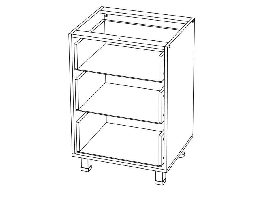 КОРПУС Стол 550 3ящ