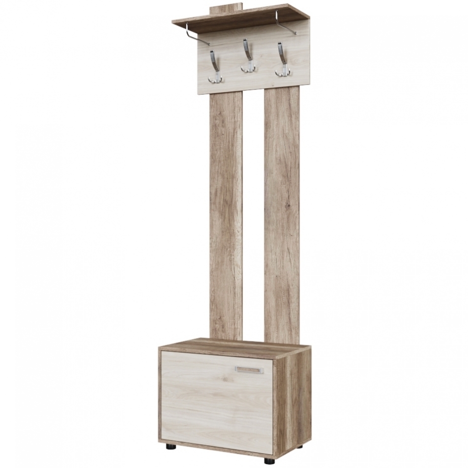 ВИЗИТ 1 Вешалка с обувницей