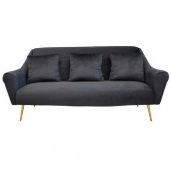 Canapea GLORIOSA(3 locuri)~MS01-84+Gold leg