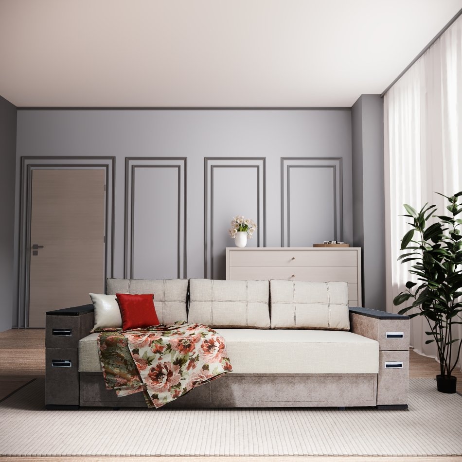 Кровать ЕВРОСОФА 7/2 TFK К-2