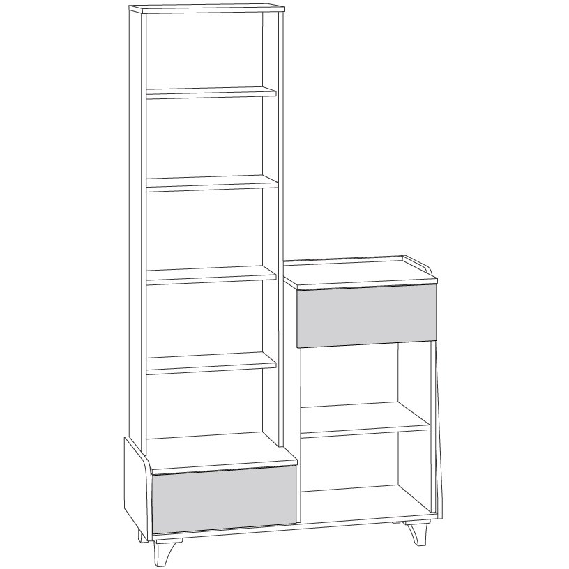 Dulapul multifuncțional Kelly P Dulapul multifuncțional Kelly P