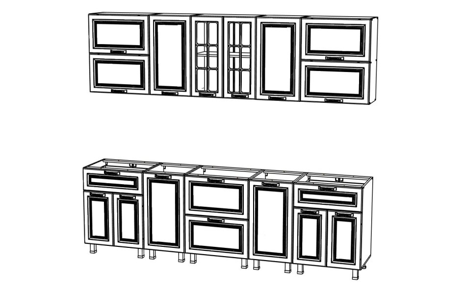 НАБОР № 7 Ева 2,60м