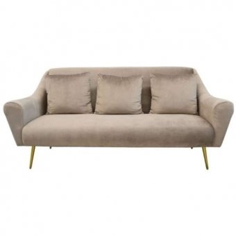 Canapea GLORIOSA(3 locuri)~MS01-36+Gold leg