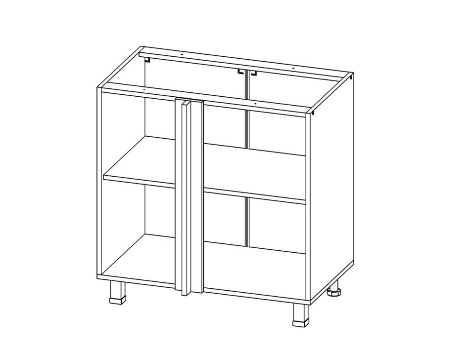 КОРПУС Стол 900  угол