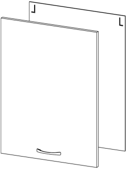 Куба ЛДСП фасад  С550 Ш550(720)