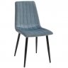 Scaun DC-90P~N61 Catifea-Blue+Black Legs