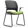 Scaun NEO black+green