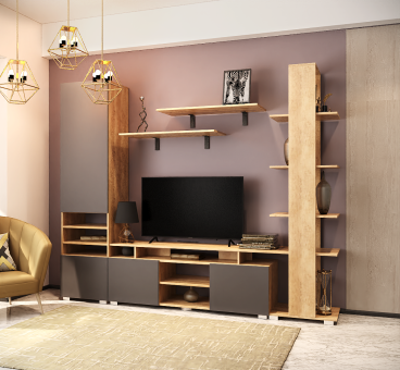 Гостиная МЛ -10 Вар 1(2480), Собран