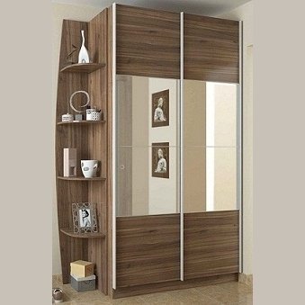 Шкафы - купе КВАДРО Зеркало 1200