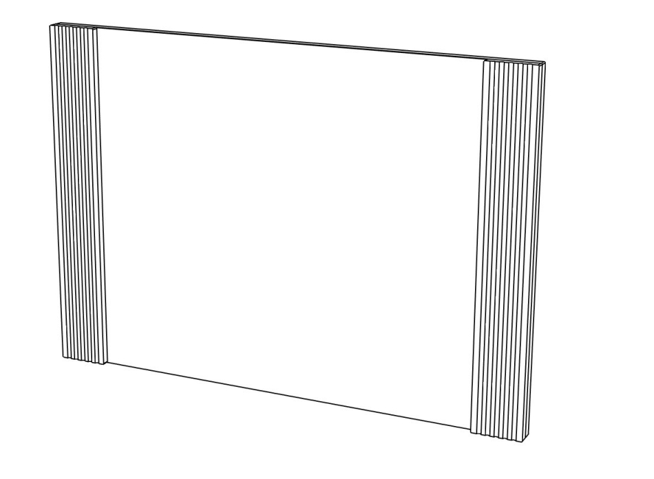 Вельвет №10 Зеркало навесное