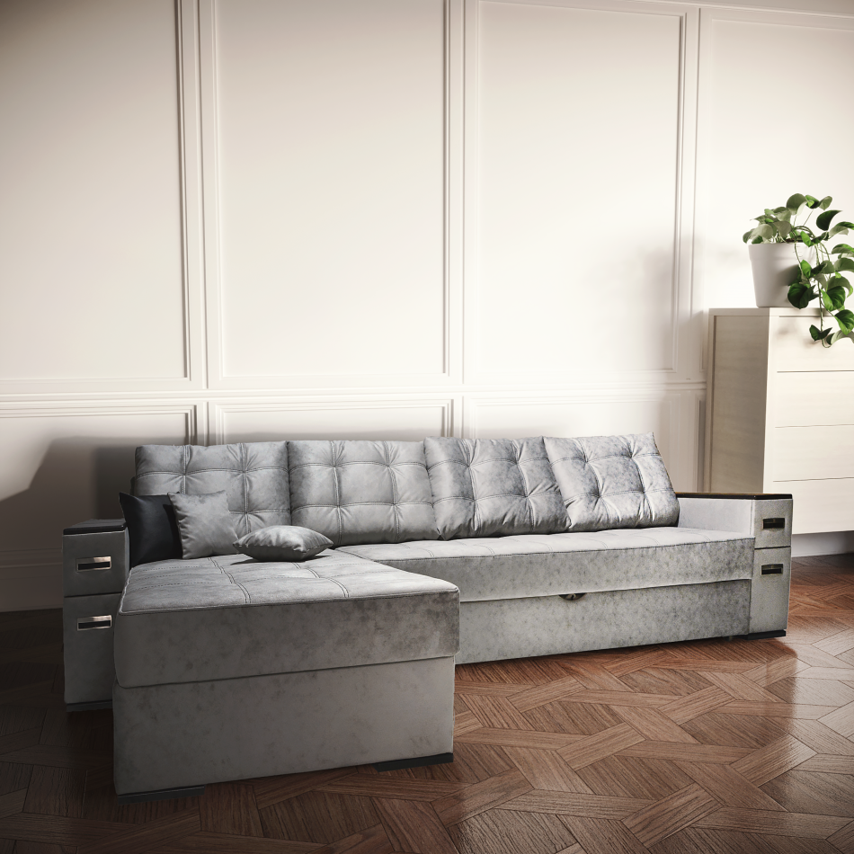 Мягкий угол ''ВИРАЖ" 7/2 (2650) К-2 ТФК