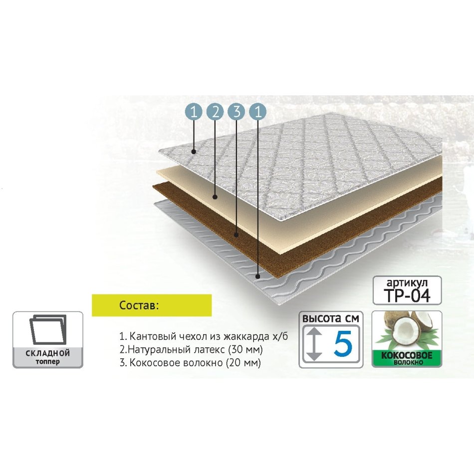 Топпер DOUBLE PLUS 150x186 Топпер DOUBLE PLUS 150x186