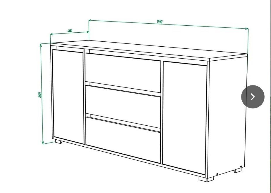Найс №3 комод 1590 Найс №3 комод 1590