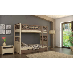 МАЛЬТА 90 х 200 (2х ярус) (Мебигр)