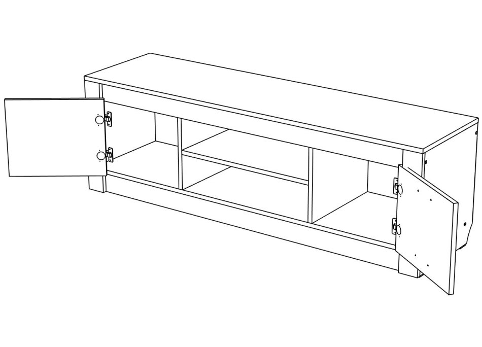Гамма №19 Тумба ТВ 1600 МЛ