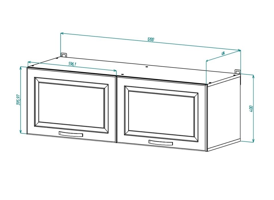 Ливерпуль № 31 Шкаф навесной (1200) Ливерпуль № 31 Шкаф навесной (1200)