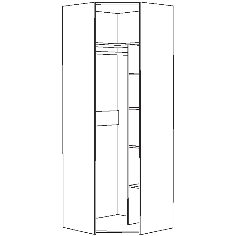 Амели Шкаф для одежды 13.131 Амели Шкаф для одежды 13.131