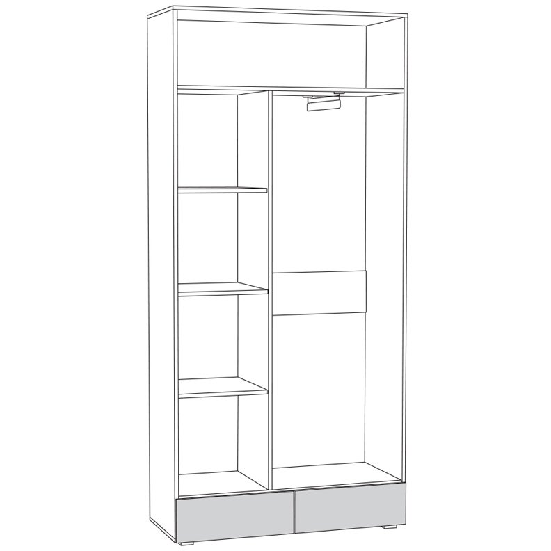 Линда Шкаф многоцелевого назначения 03.223 (снято)