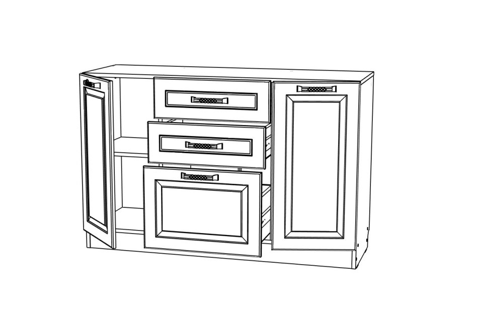 Ливерпуль № 36 Комод 1200, Собран