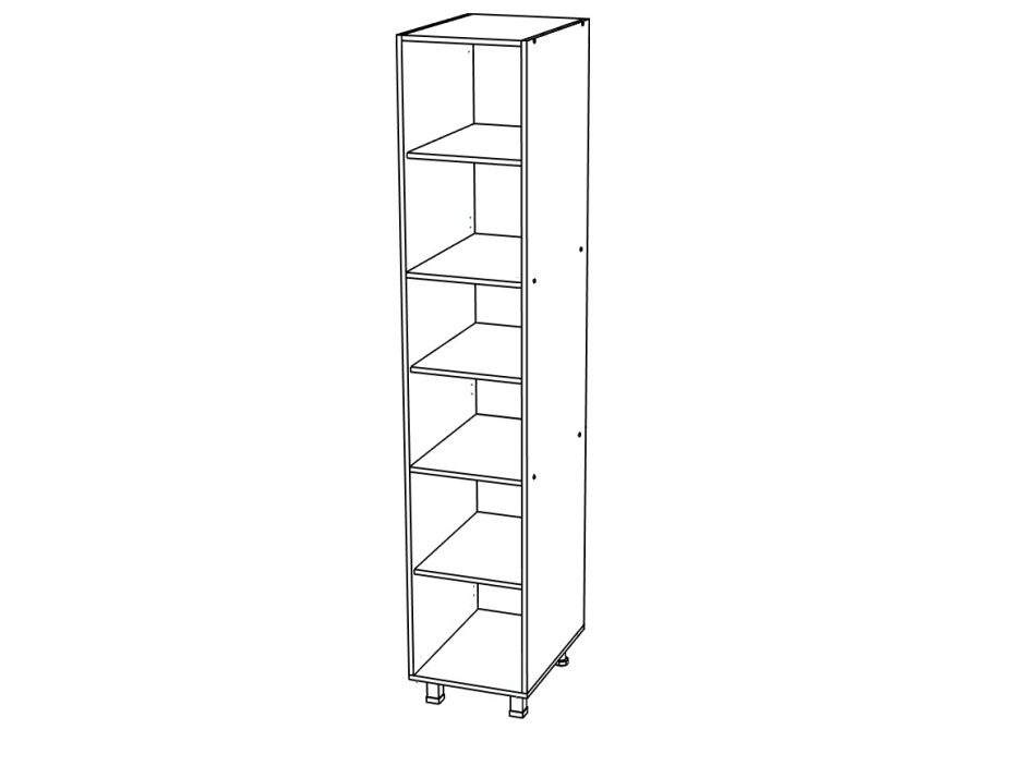 КОРПУС Пенал 400x2330 закрытый