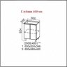 Модерн  С 600 (400)/ 346 (60Н)