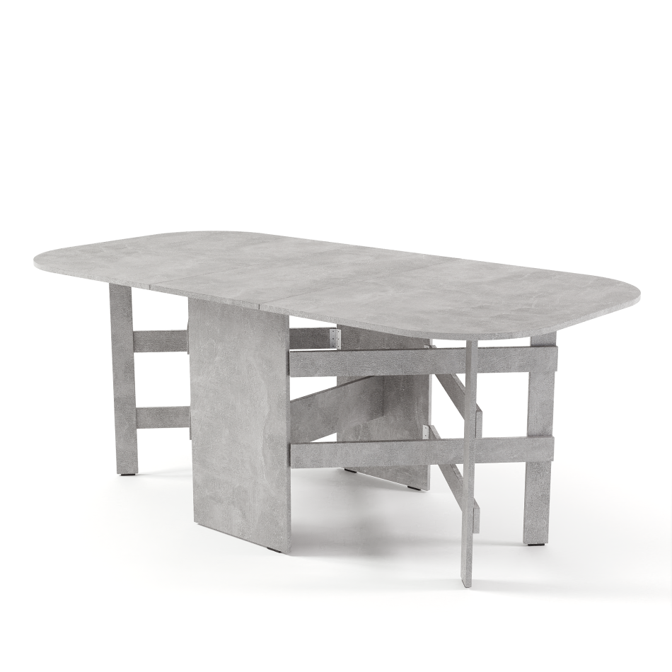 Стол тумба овал (1000х2000)