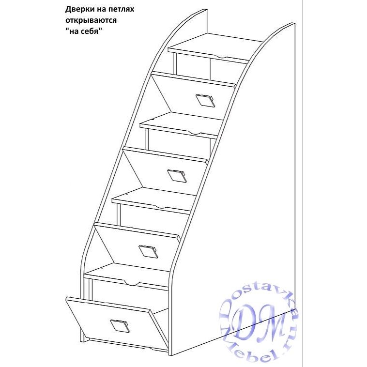 Comoda Rainbow Ladder