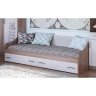 CITY Pat cu sertare 90 x 200 cu baza
