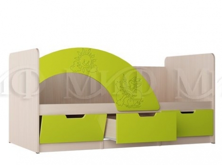 Юниор-3 Кровать 1,6*0,8м , Ограниченно годен