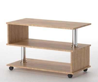 Стол журнальный МЛ -2  800х470х400, Ограниченно годен