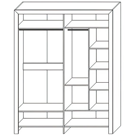 Dulap ESTEL 4D KMK (0738.15)
