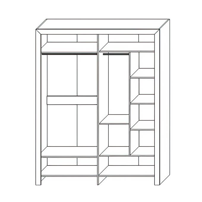 Dulap ESTEL 4D KMK (0738.15)