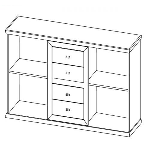 ОРЕГОН Комод 1800 2Д4Ш ( 10 ) ОРЕГОН Комод 1800 2Д4Ш ( 10 )