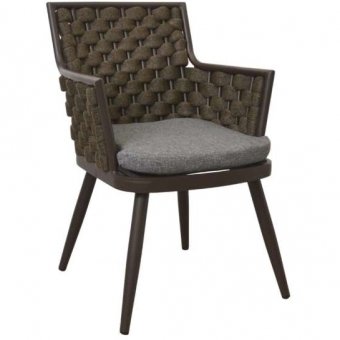 Scaun Fiesta  A123 Carcas Negru + Stofa Gri