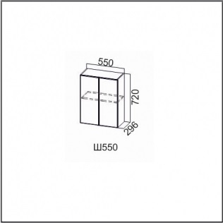 ГЕОМЕТРИЯ Ш 550 / 720 (55В)