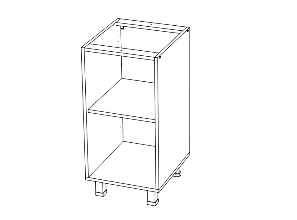 КОРПУС Стол 400 , Собран