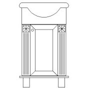 baie BAKKARA Lavabo 500 (0453.6)