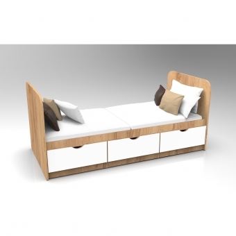 ЮНИОР  2 Кровать (80 х 200)