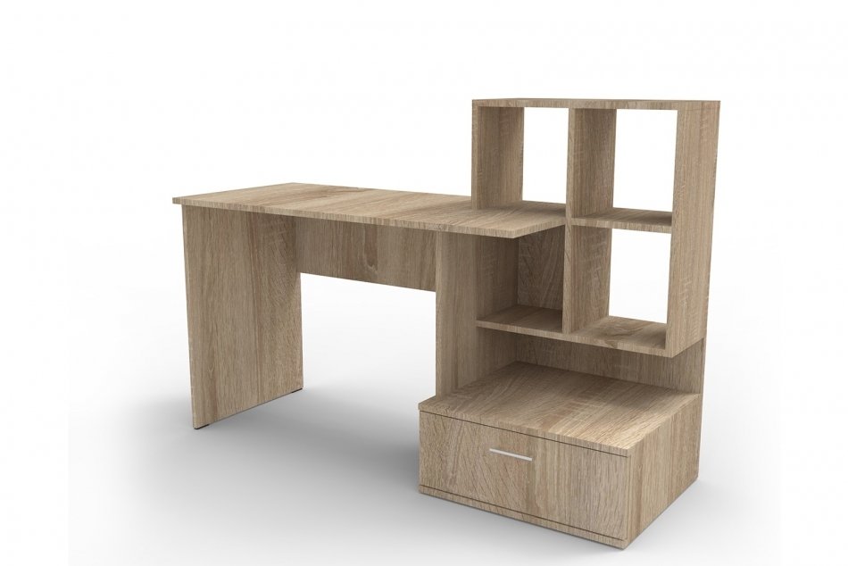 Стол письменный МЛ-10 (Левый)(1500) снято