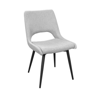 Scaun Bruno~Grey+black Leg DC-2266