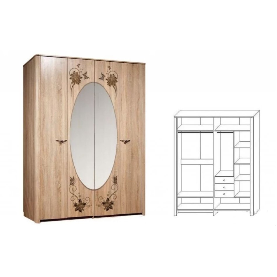 Dulap VENICE 4D (0414.6)