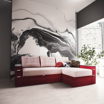 Colț moale „COMPACT” 7/2 dreapta K-2 Bonel