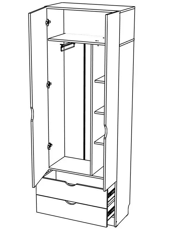 ЮНИОР  5 Шкаф
