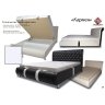 Кровать "КАРМЕН" 1 - 1,4x2,0 К-1 дно ДВП (снято), Собран