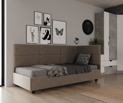 Кровать Шарм 6 правый (120*200) K-1