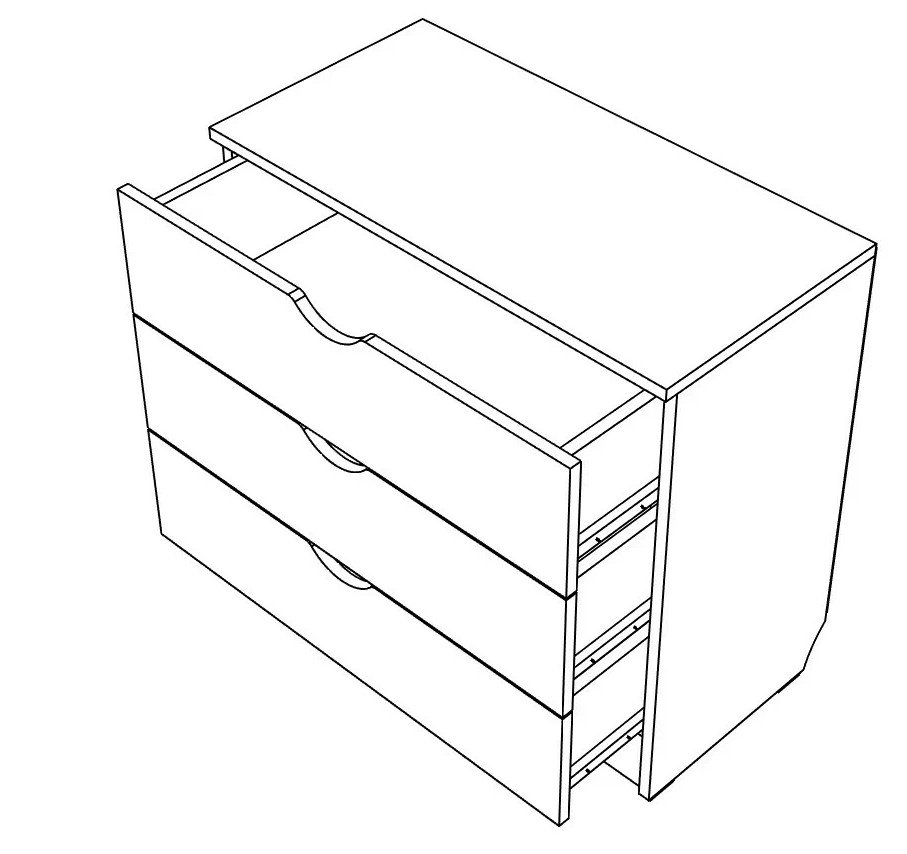 ЮНИОР  6 Комод