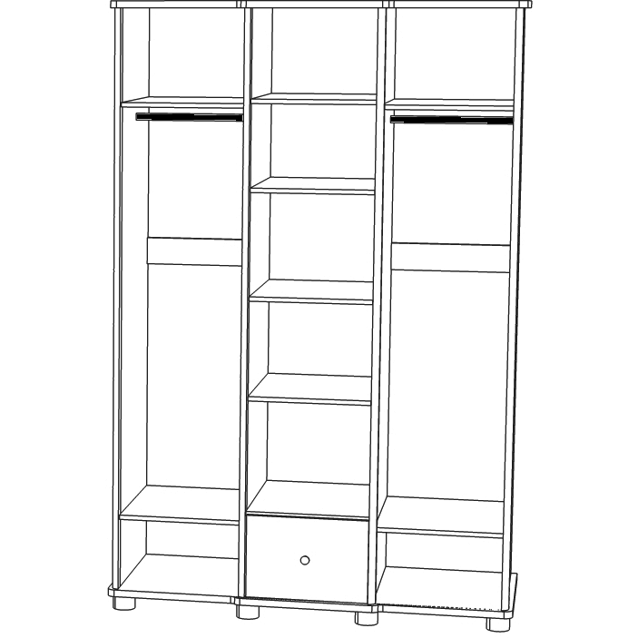 Dulap SICILY 3D1YA 0852.1