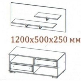 LATTE 1 Dulap cu baldachin LATTE 1 Dulap cu baldachin