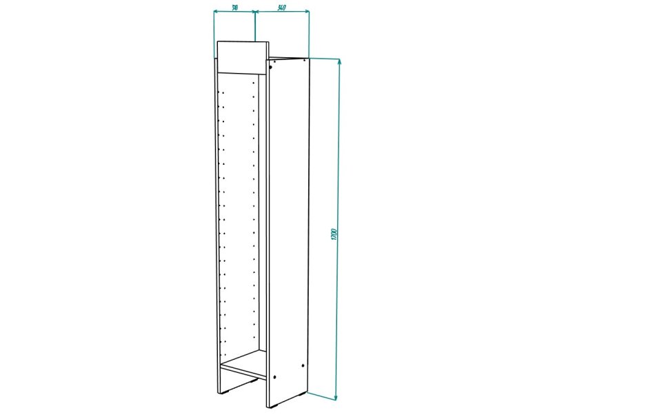 Стелаж  под образцы МДФ