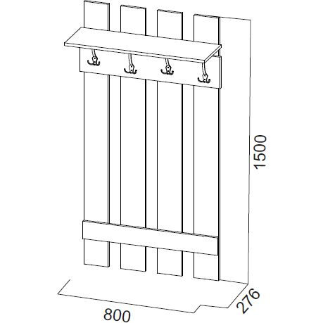 ВЕШАЛКА №1снято